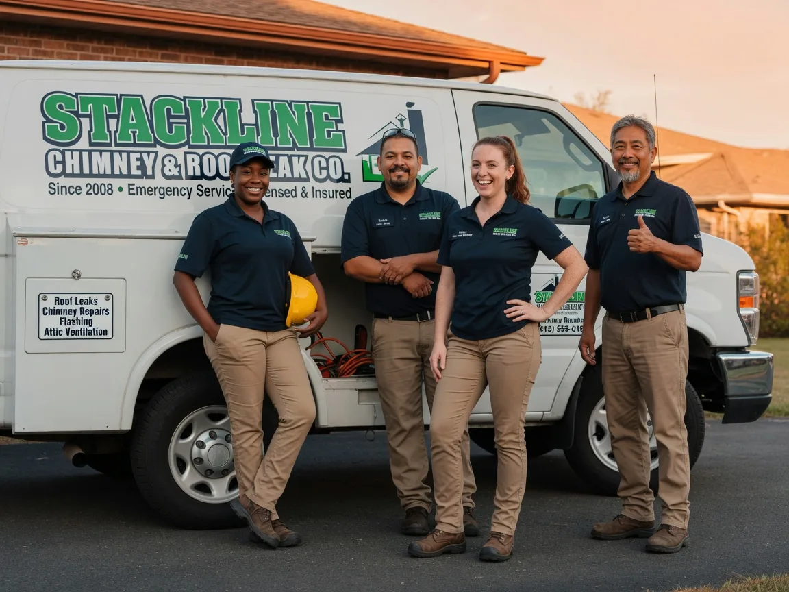Chimney flashing repair company in Talala, OK